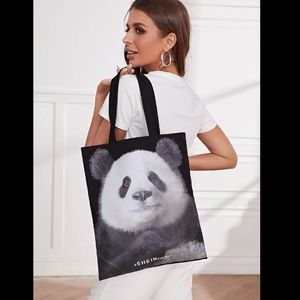 Shein | panda tote bag 🐼